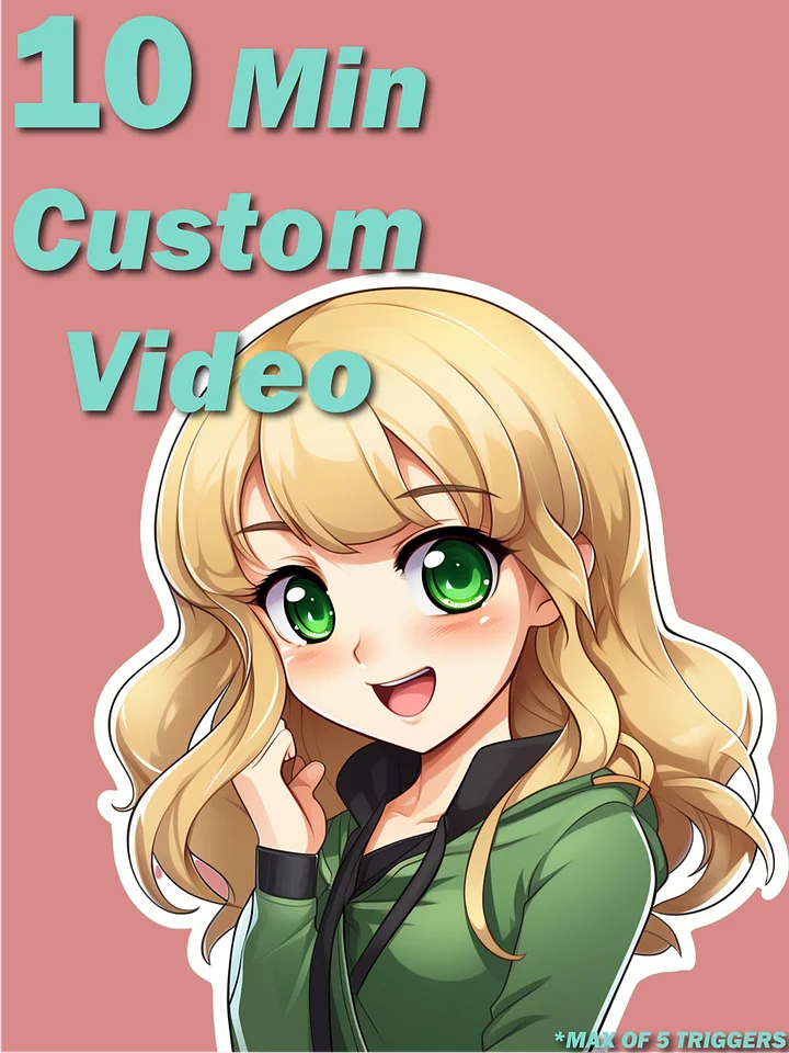Personal ASMR Video - 10 Minutes product image (1)