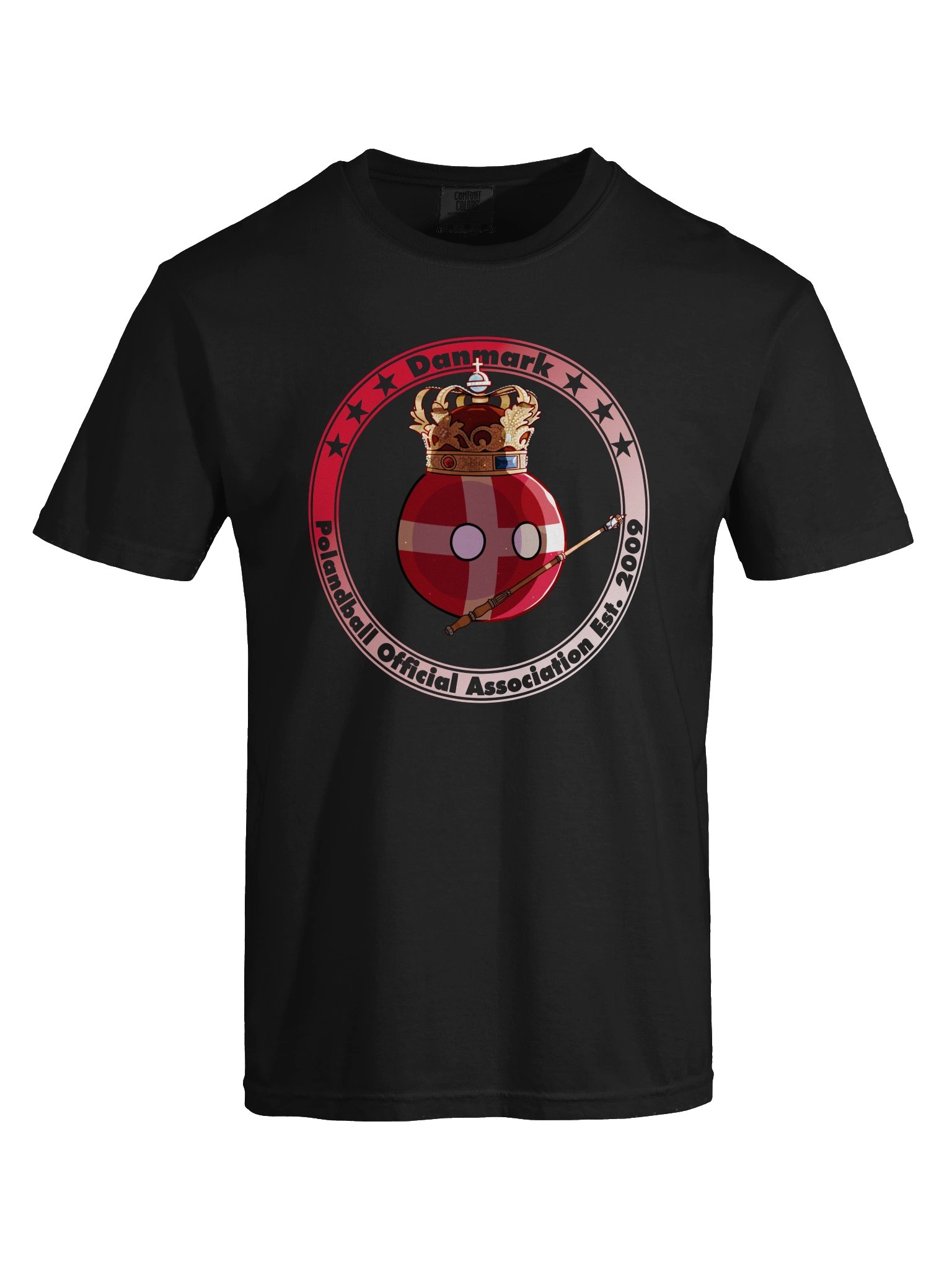 Polandball Official Association T-shirt - Denmark product image (5)