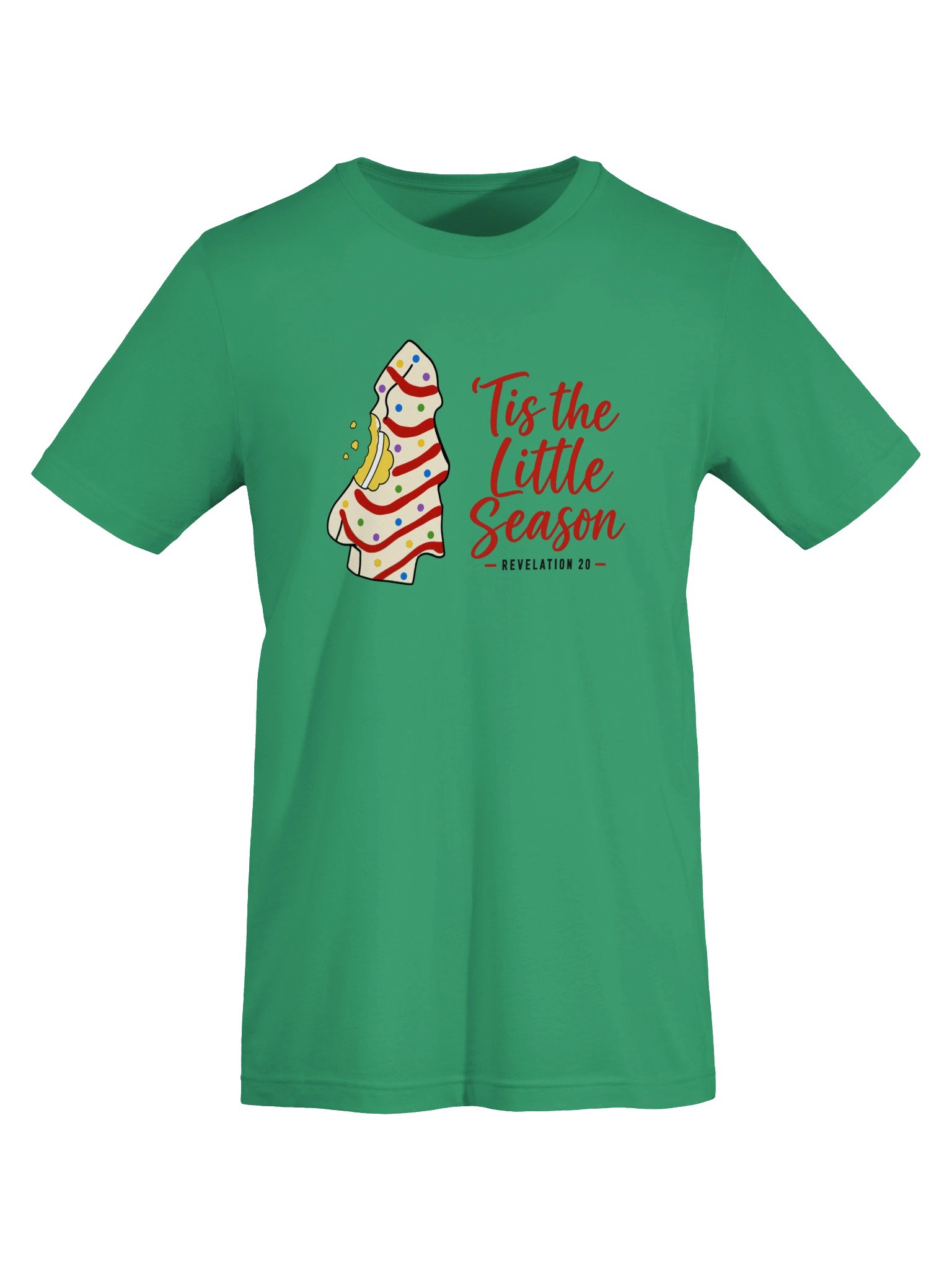 ’Tis the Little Season Snack Cake Christmas T-Shirt product image (25)