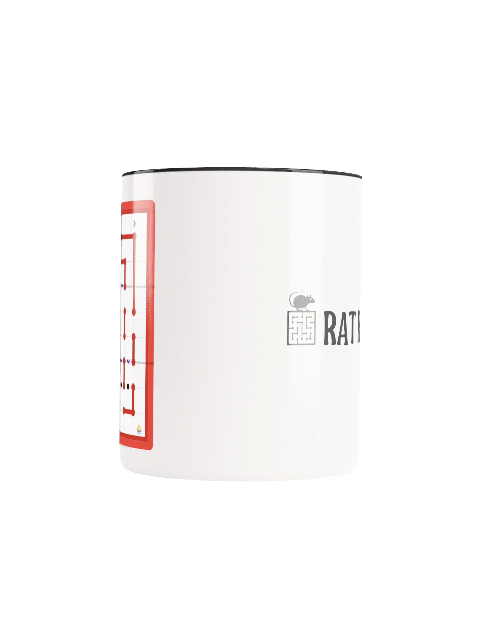 Rat Run Mug: Red Maze product image (5)