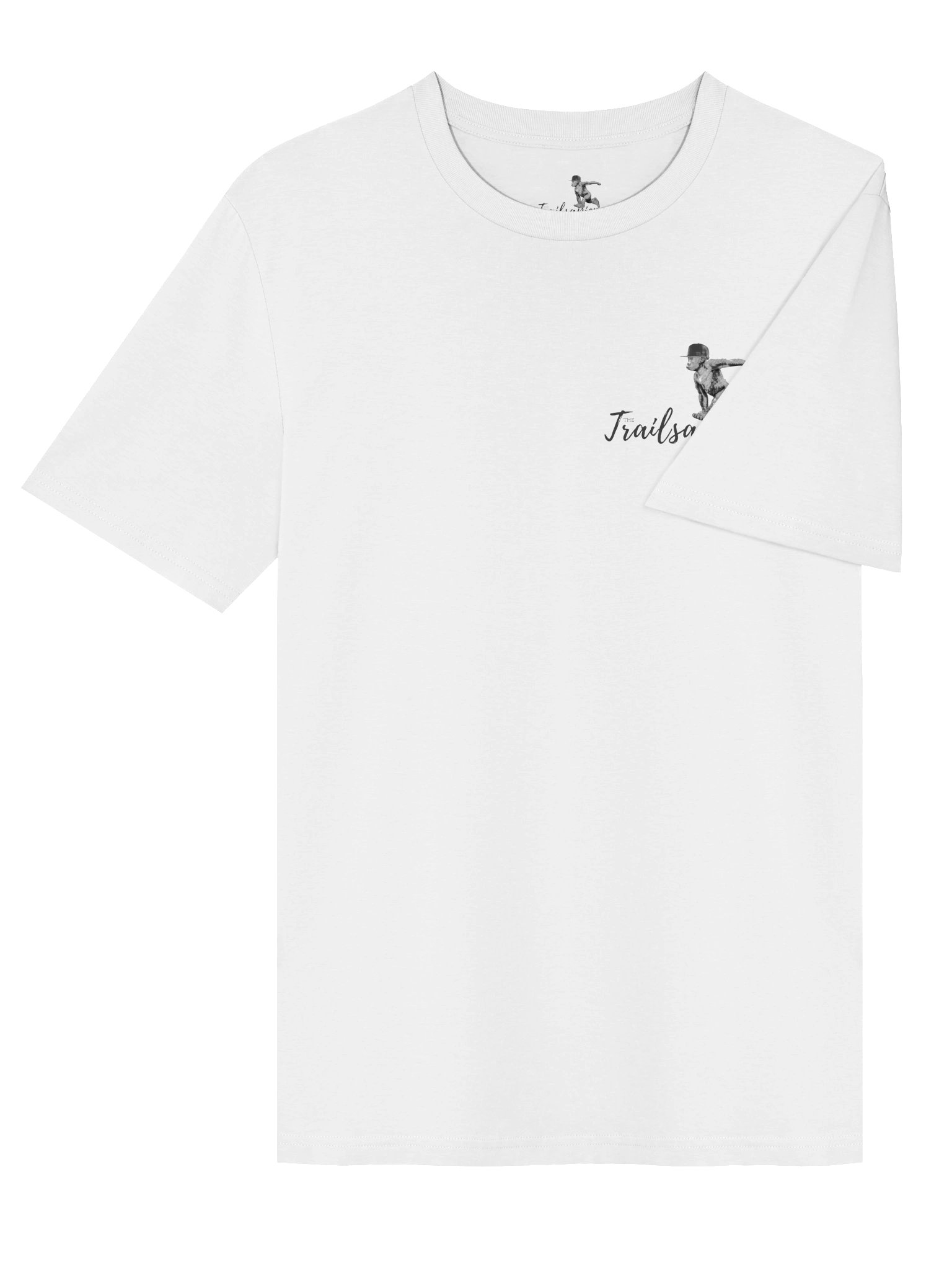 ECO-Friendly & Organic Premium Quality T-shirt with Trailsapiens logo (Midweight fabric (5.3 oz) product image (6)