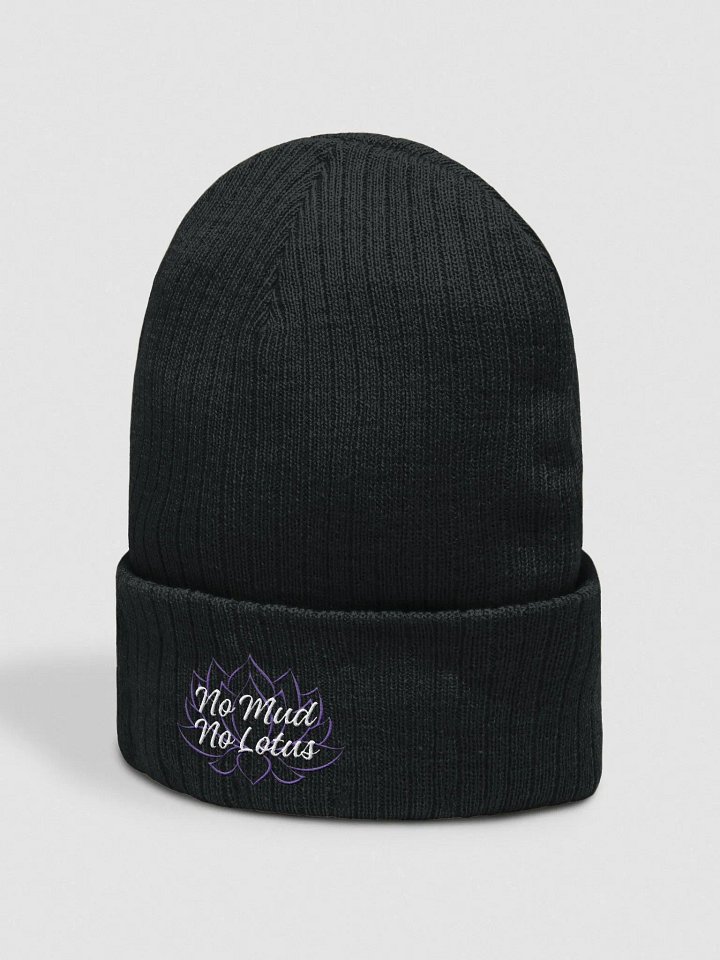 No Mud No Lotus - Form Fitting Beanie product image (2)