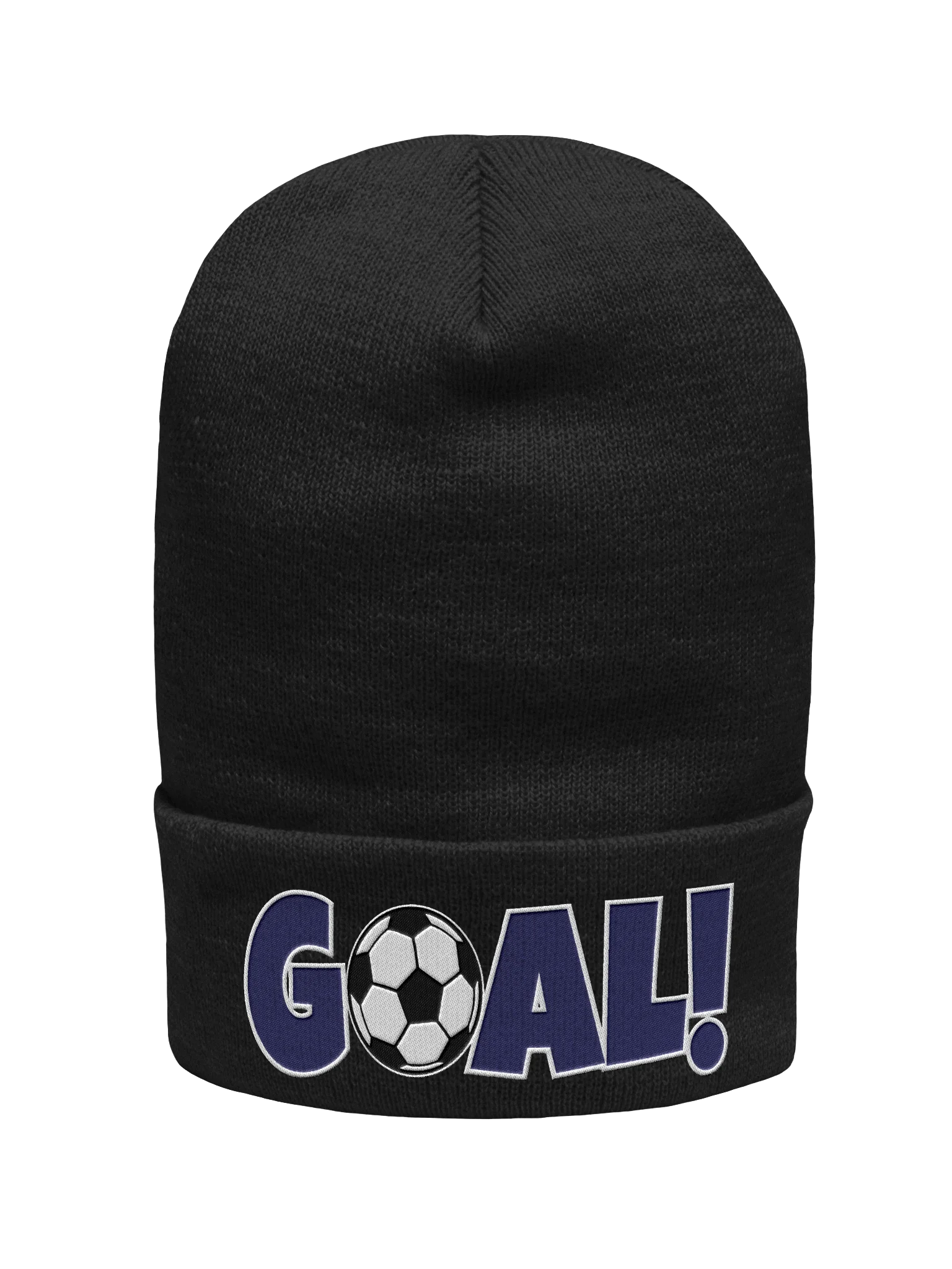 GOAL! Embroidered Soccer Cuffed Beanie product image (7)
