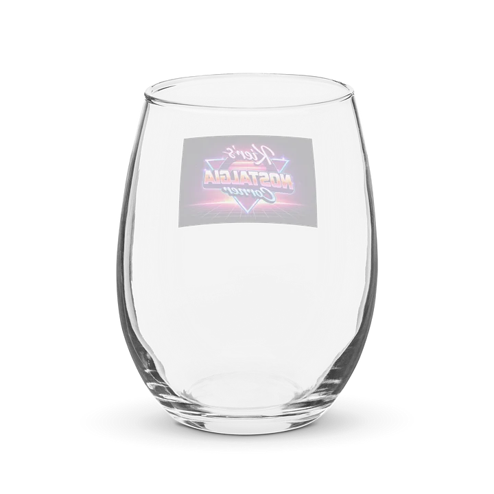 KNC "Vaporwave Vibes" wine glass product image (2)