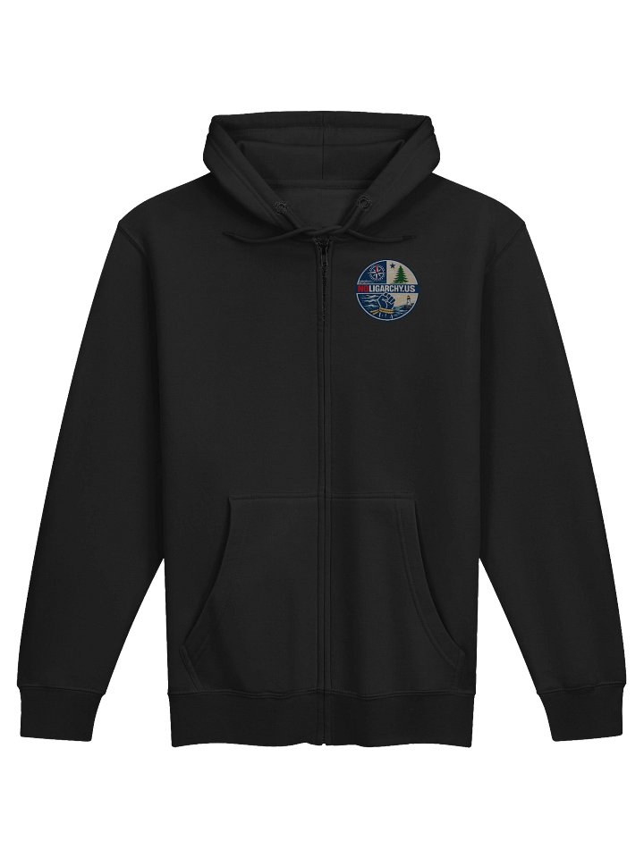 Maine Logo Zip Hoodie (print) product image (1)