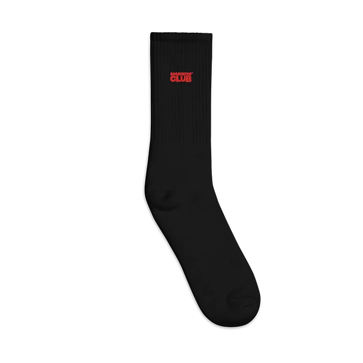 The Scammers Club Full Logo Embroidered Sock product image (2)