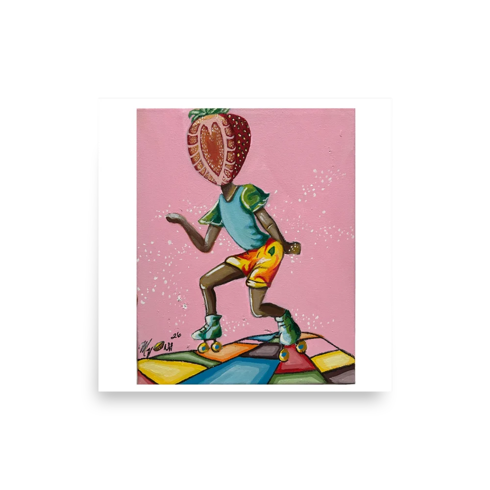 SWINGING STRAWBERRY PRINT product image (3)