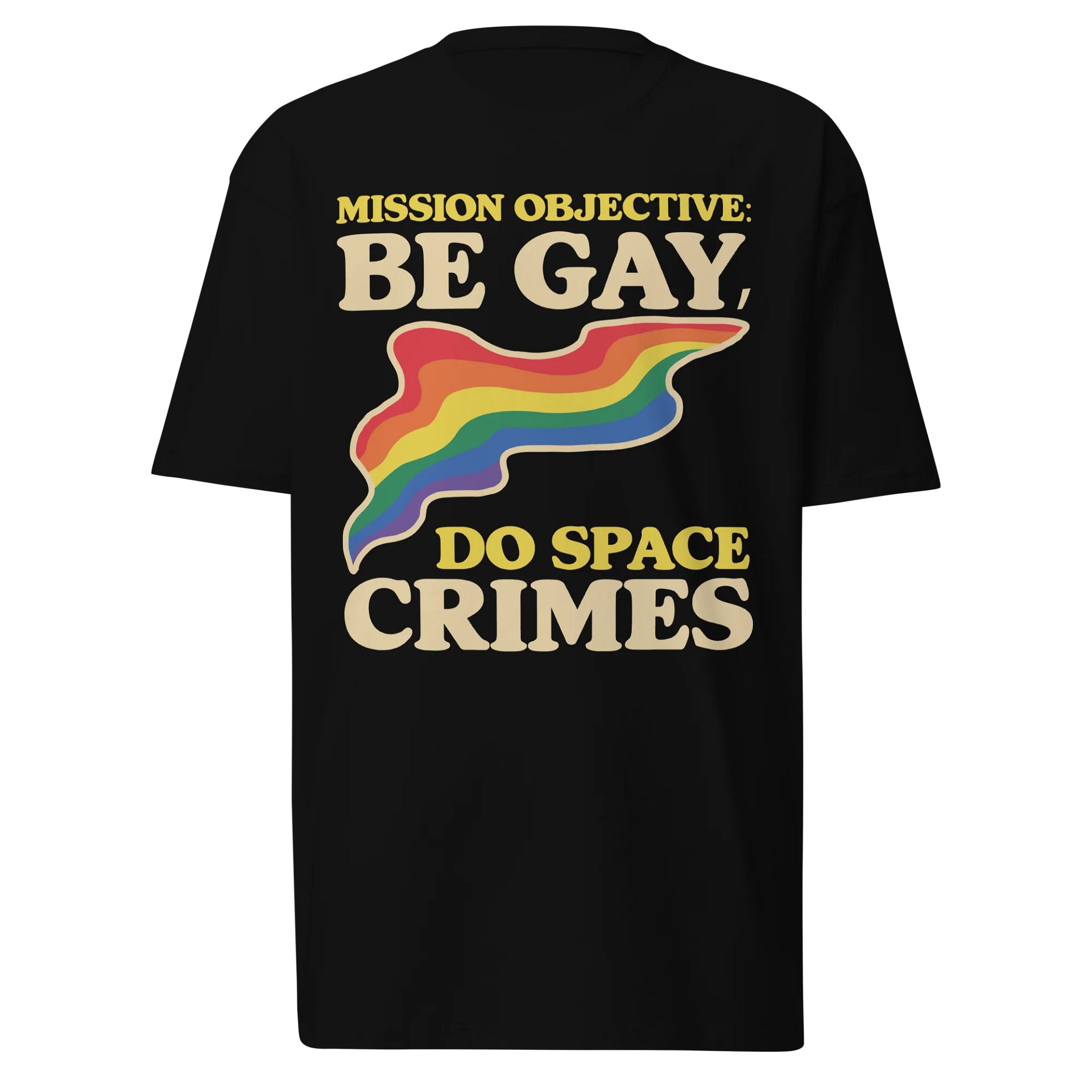 Rainbow Space Crimes Tee product image (1)