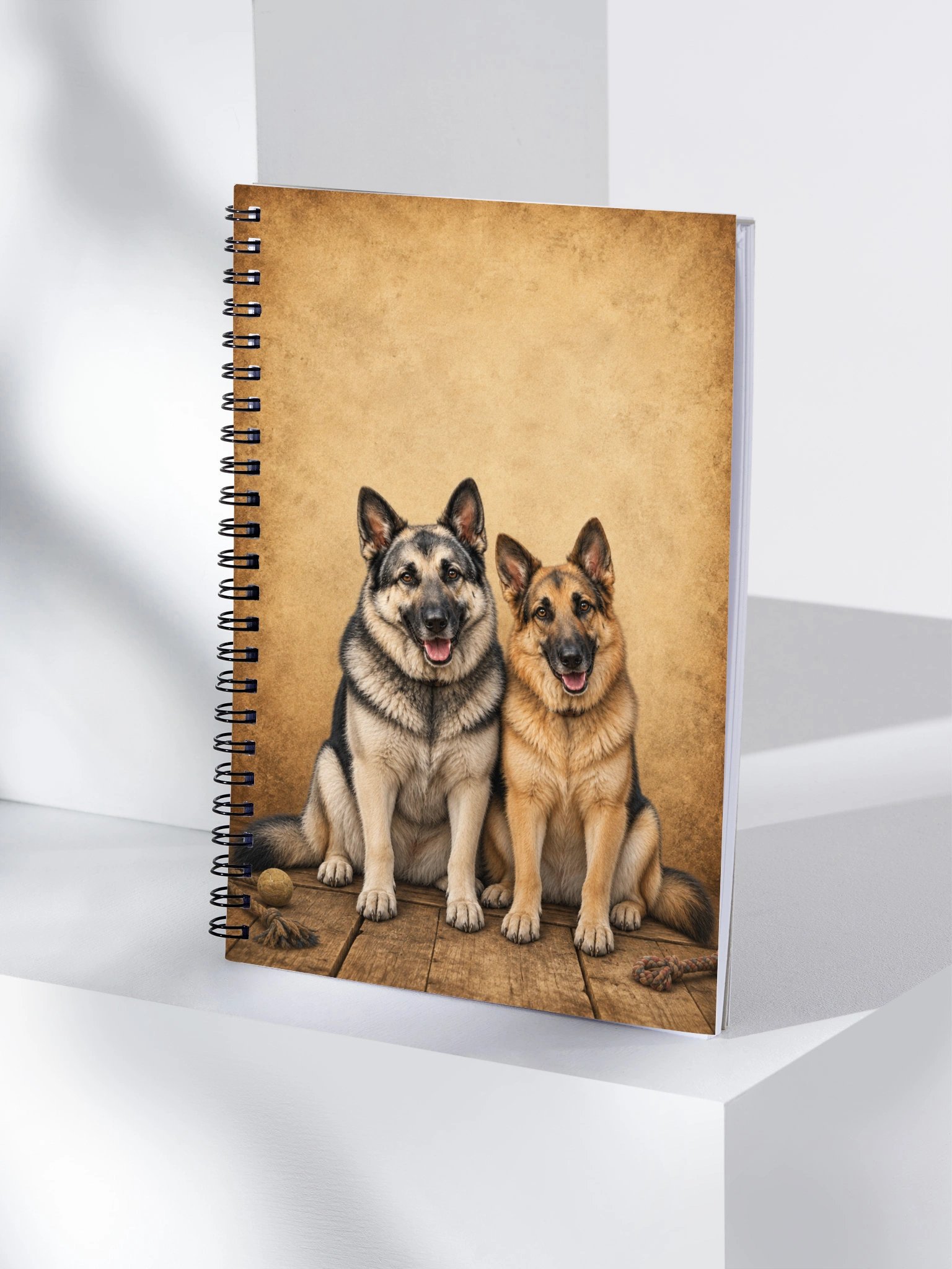 Home With Boone & Bear — Spiral Notebook product image (4)