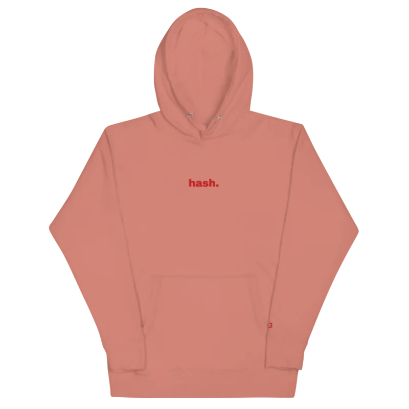 Valentine's Day '25 "hash" Hoodie - Rose product image (1)