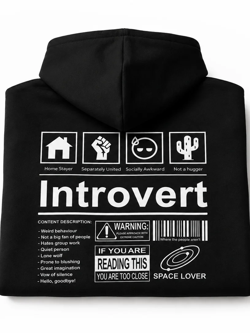 Introvert | Neon Mind Hoodie product image (6)