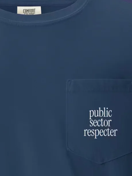 Public Sector Respecter Pocket T-Shirt product image (1)