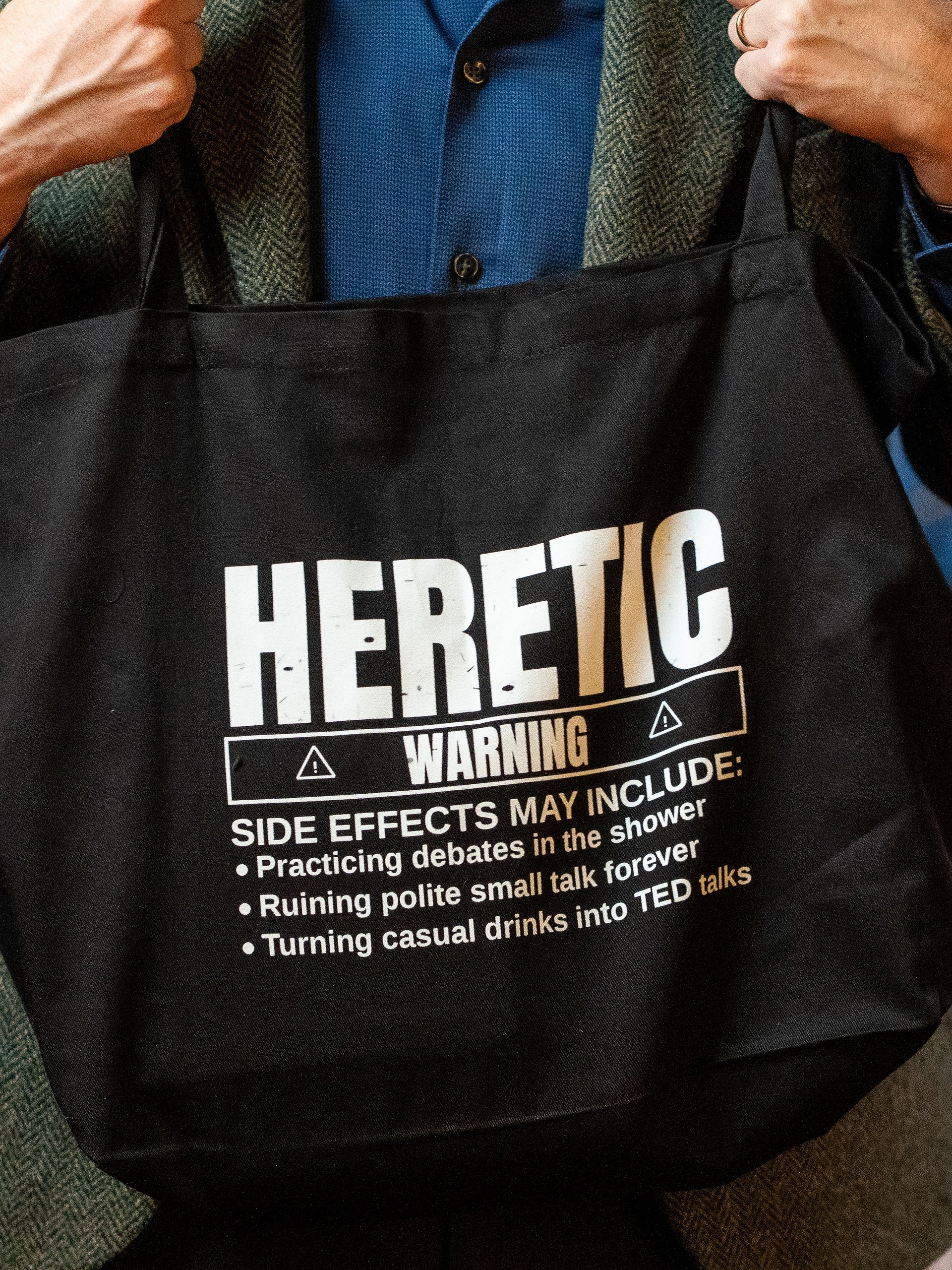Heretic (Warning) Tote Bag product image (2)