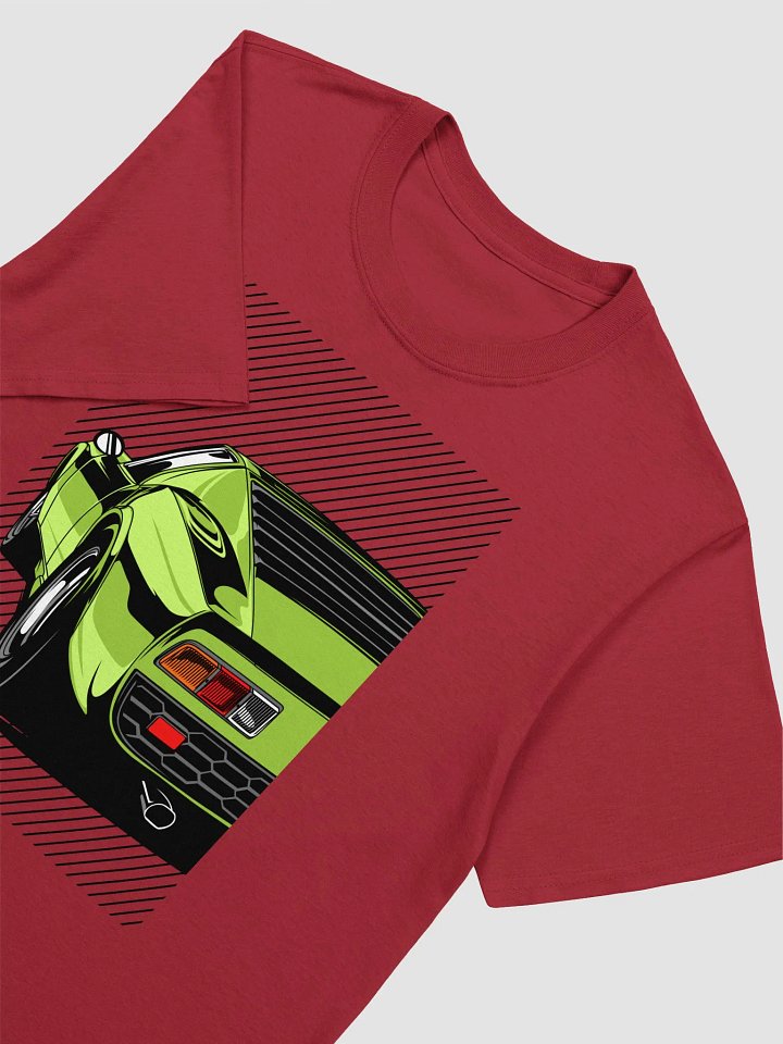 Sleek Green Sports Car T-Shirt product image (2)