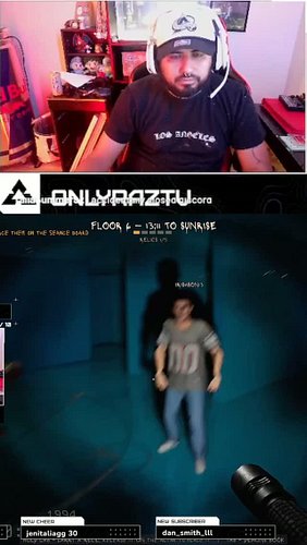 I knew the ghost was coming for me #onlyraztv #horrorgaming #ghost #streamer #ClipGPT