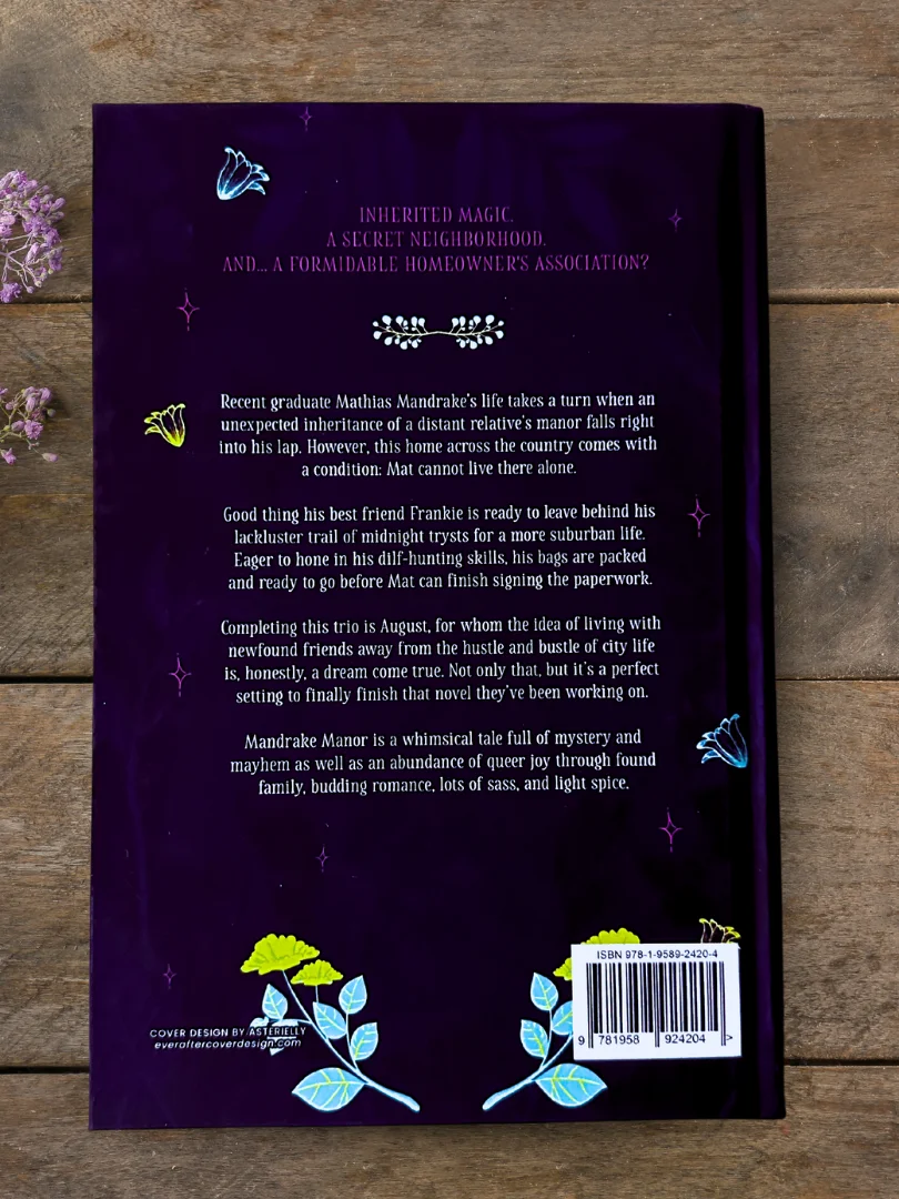 Mandrake Manor — Cozy Queer Fantasy (Henbane Hollow Book 1) | JP Rindfleisch IX product image (2)