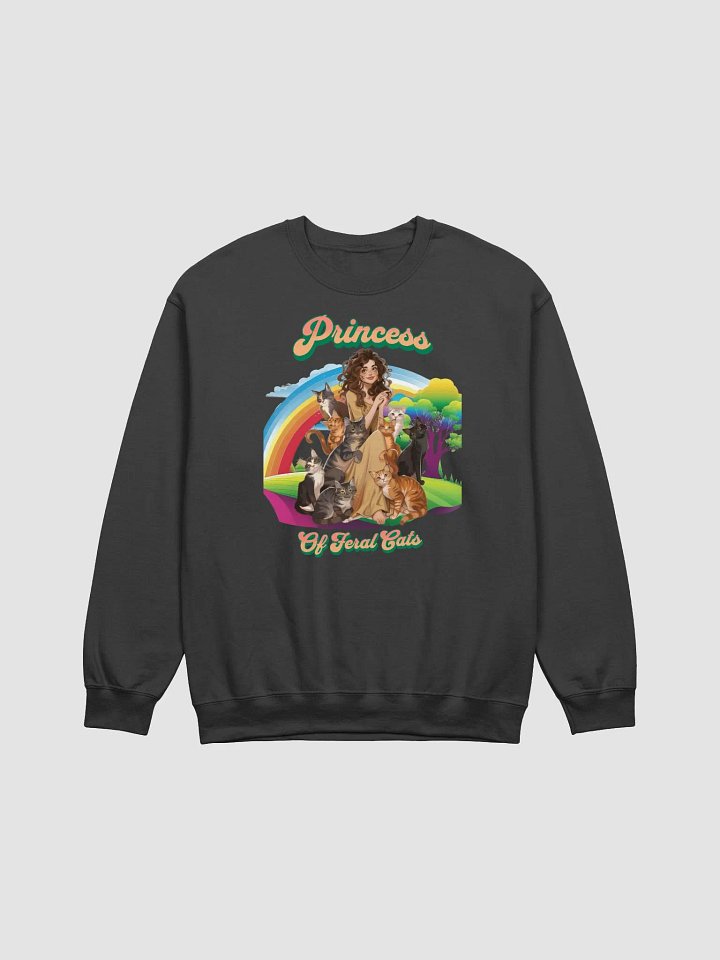 Princess of Feral Cats Sweatshirt product image (1)