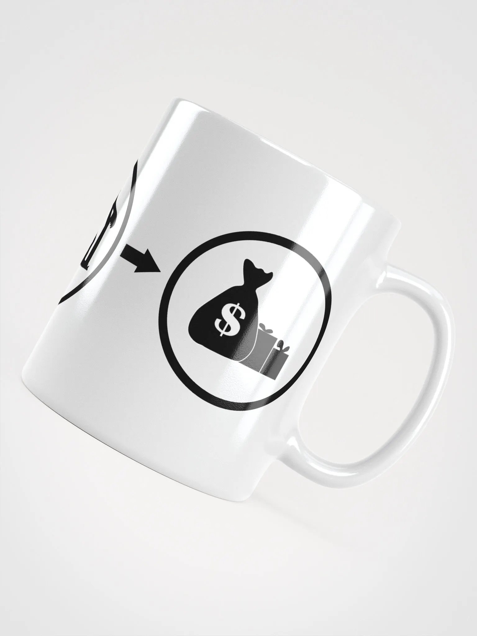 The Evolution of Christmas - White Glossy Mug product image (4)