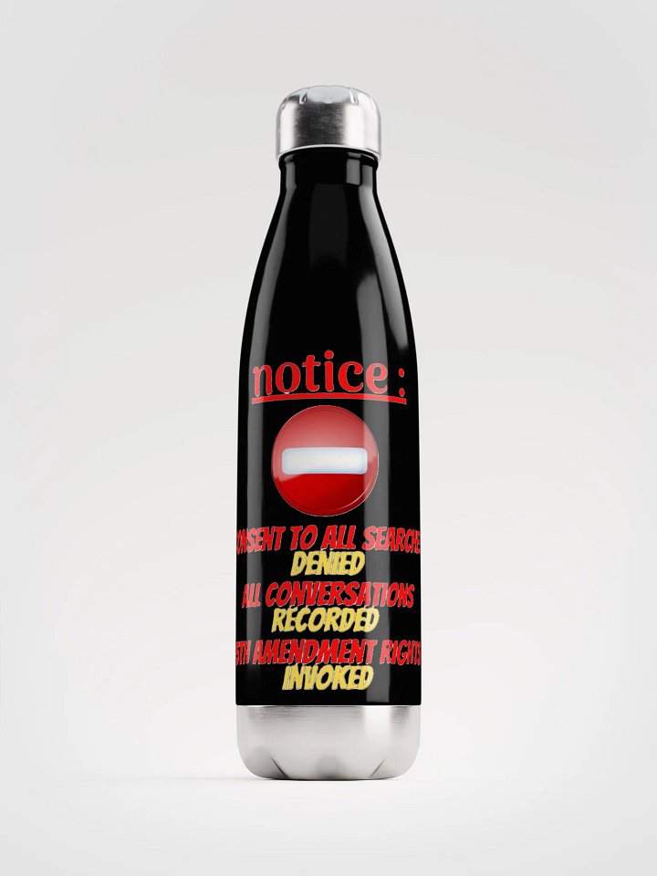 NOTICE : CONSENT TO ALL SEARCHES DENIED product image (1)