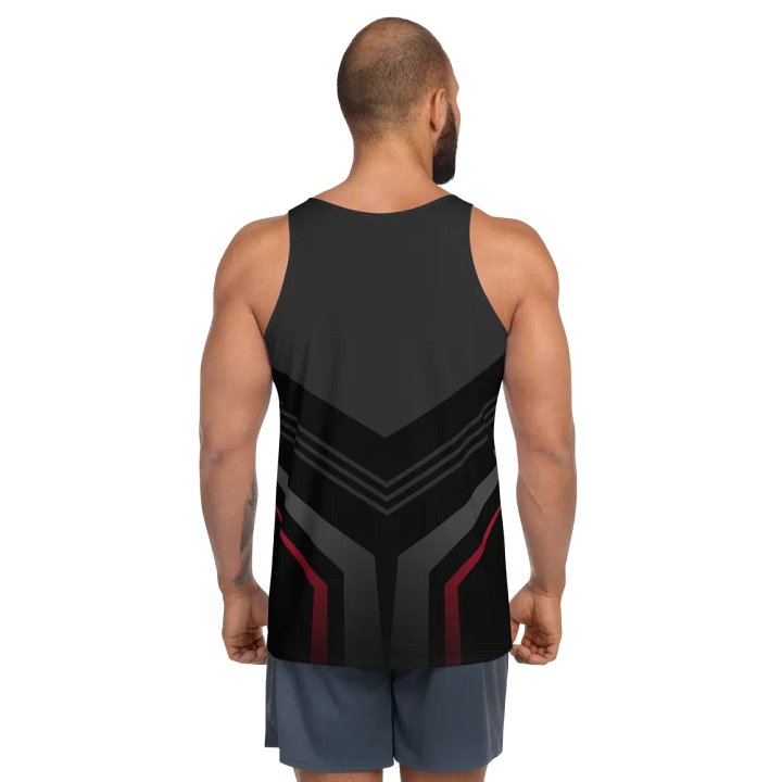 Chosen 1 Black and Red Men's Tank-top product image (2)