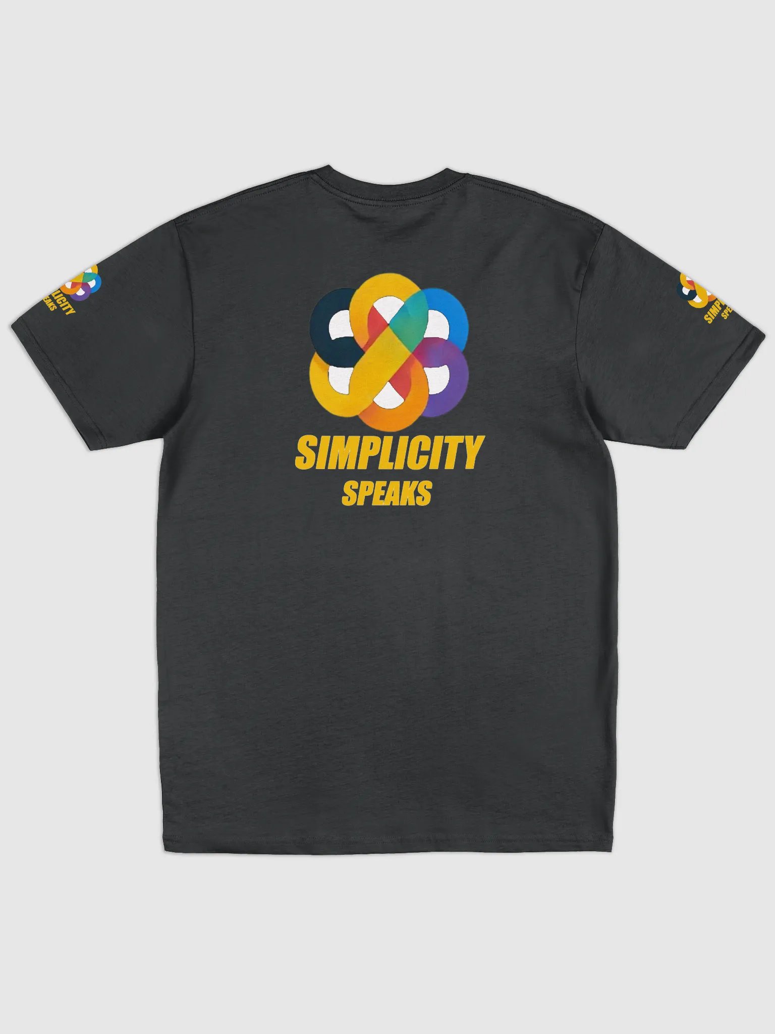 Simplicity Speaks Interwoven Tee product image (47)