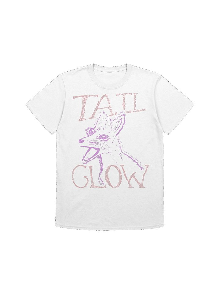 Tail Glow - Screaming Fox T-shirt - White product image (1)
