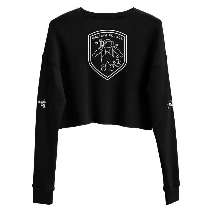 Galaxy Police Crop Sweatshirt product image (1)