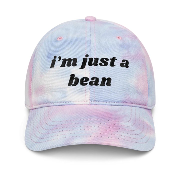 i'm just a bean Tie-Dye Dad Hat product image (3)
