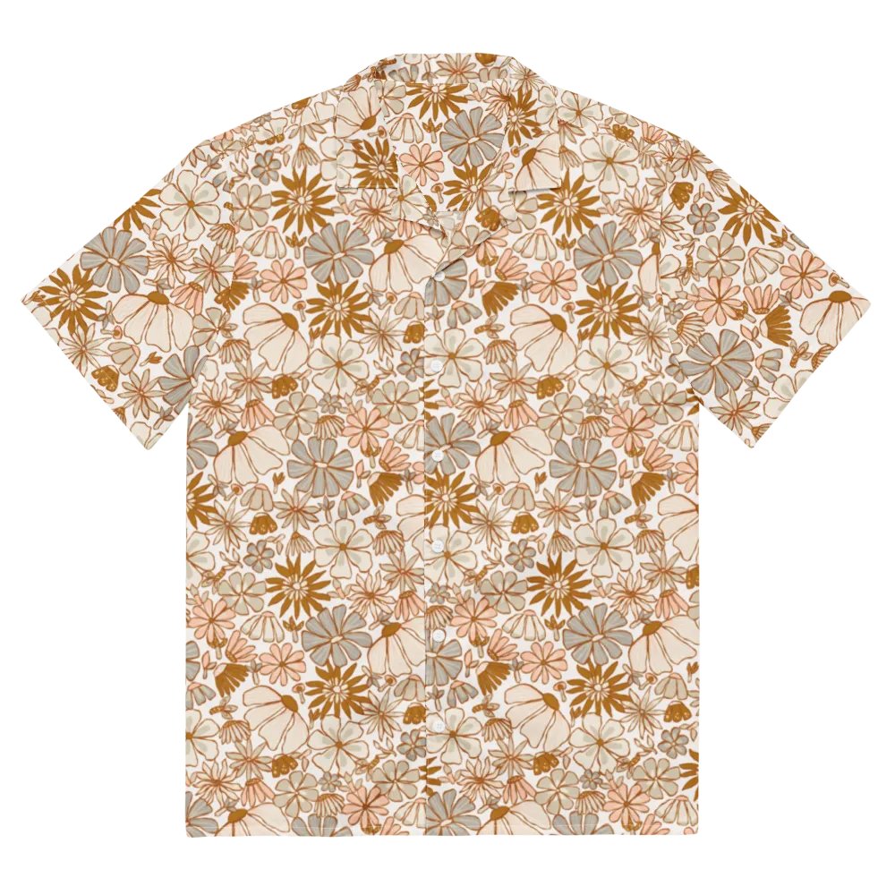 Retro Floral Hawaiian Shirt product image (8)