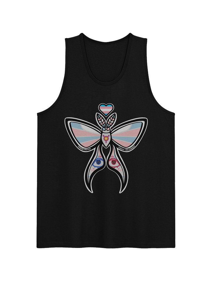 № 7 | TRANSGENDER PRIDE MOTH | GRAPHIC TANK | TANK TOP product image (1)