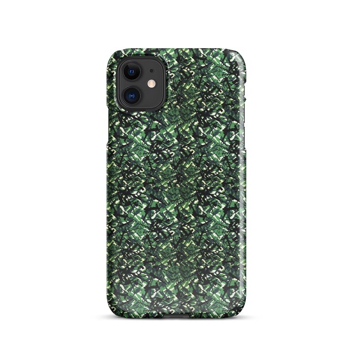 Snap Case for iPhone® – Green Danish Plush product image (28)