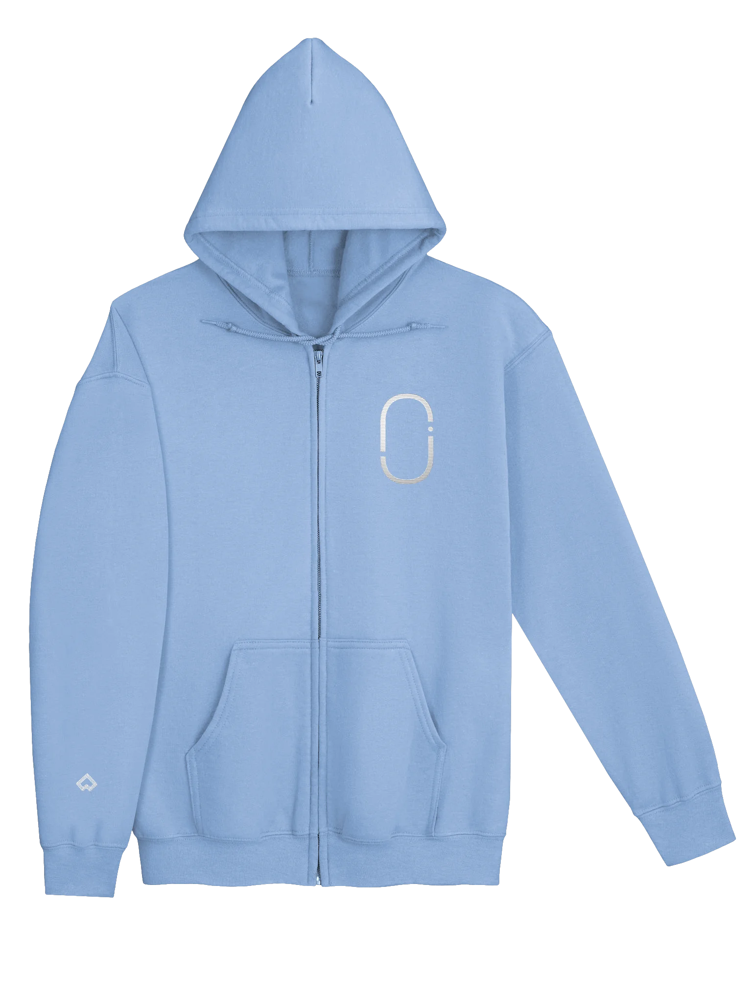 JOHANNES JAE – THE ZIP UP HOODIE • Pure product image (3)