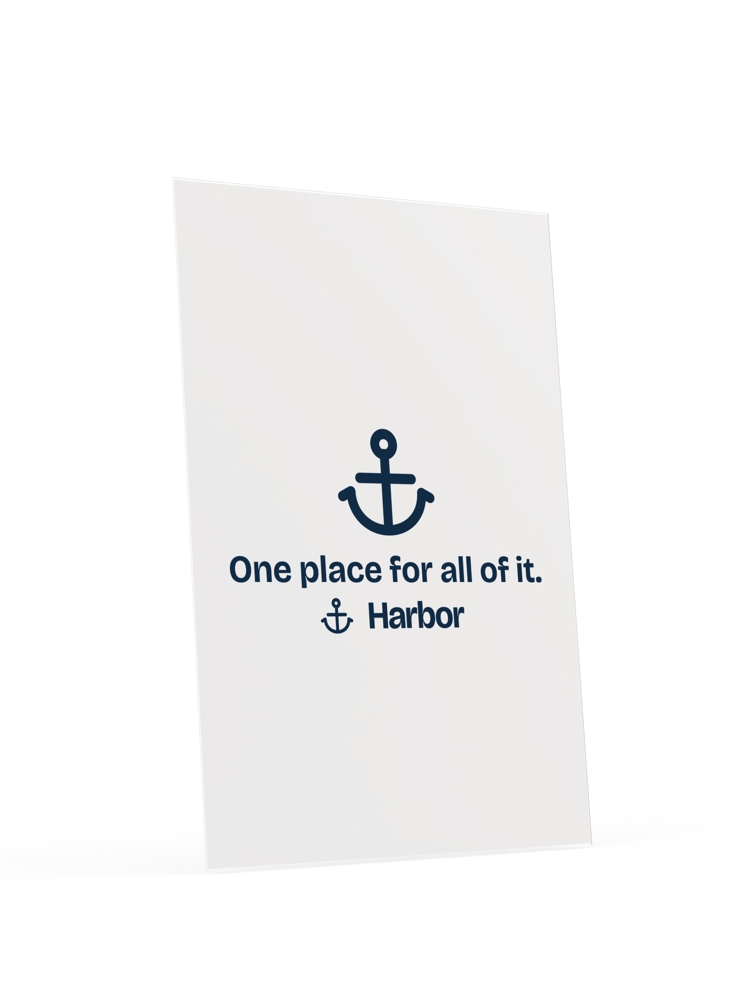 Harbor One Place Art Print product image (4)