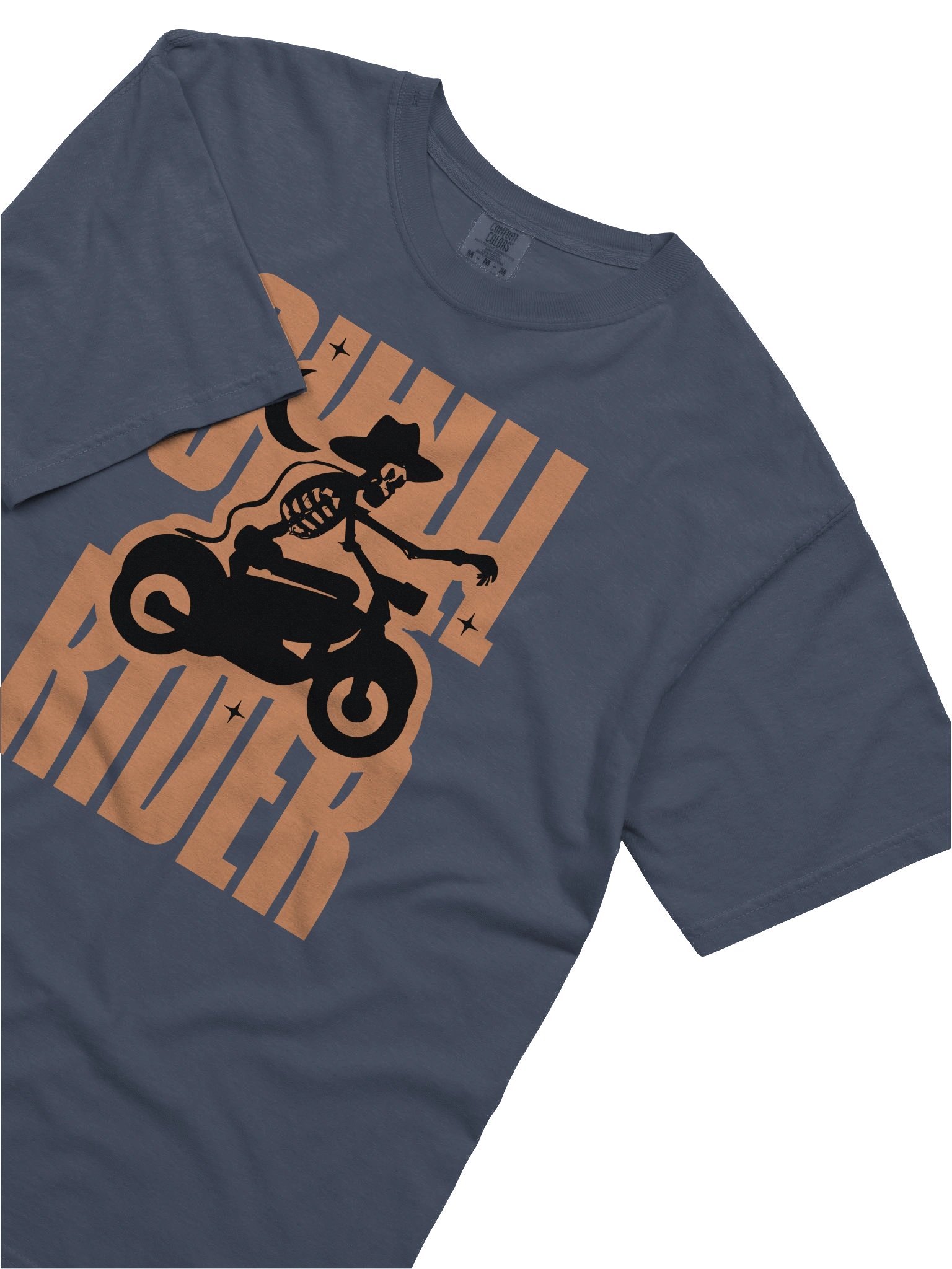 Ride or Die Graphic Tee: The Skull Rider Streetwear T-Shirt product image (5)