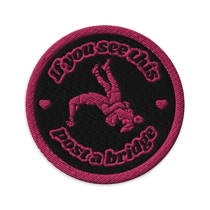 Post a Bridge Embroidery Patch product image (1)
