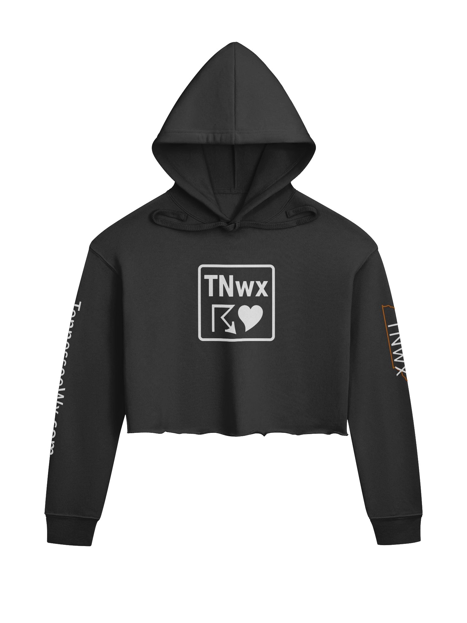 TNwx Tornado Heart Women's Fleece Hoodie product image (1)