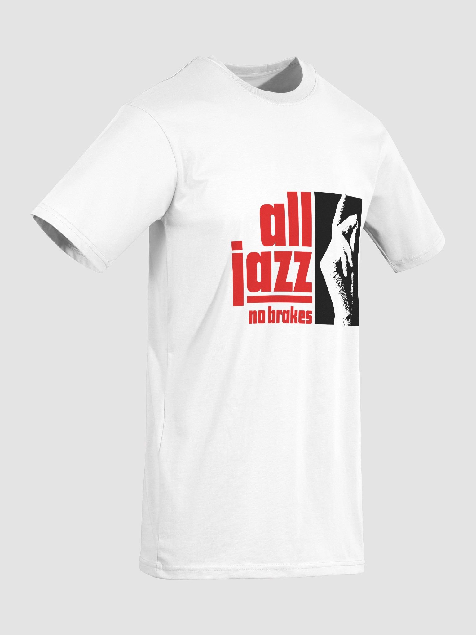 "The Jazzy Tee" (White) product image (5)