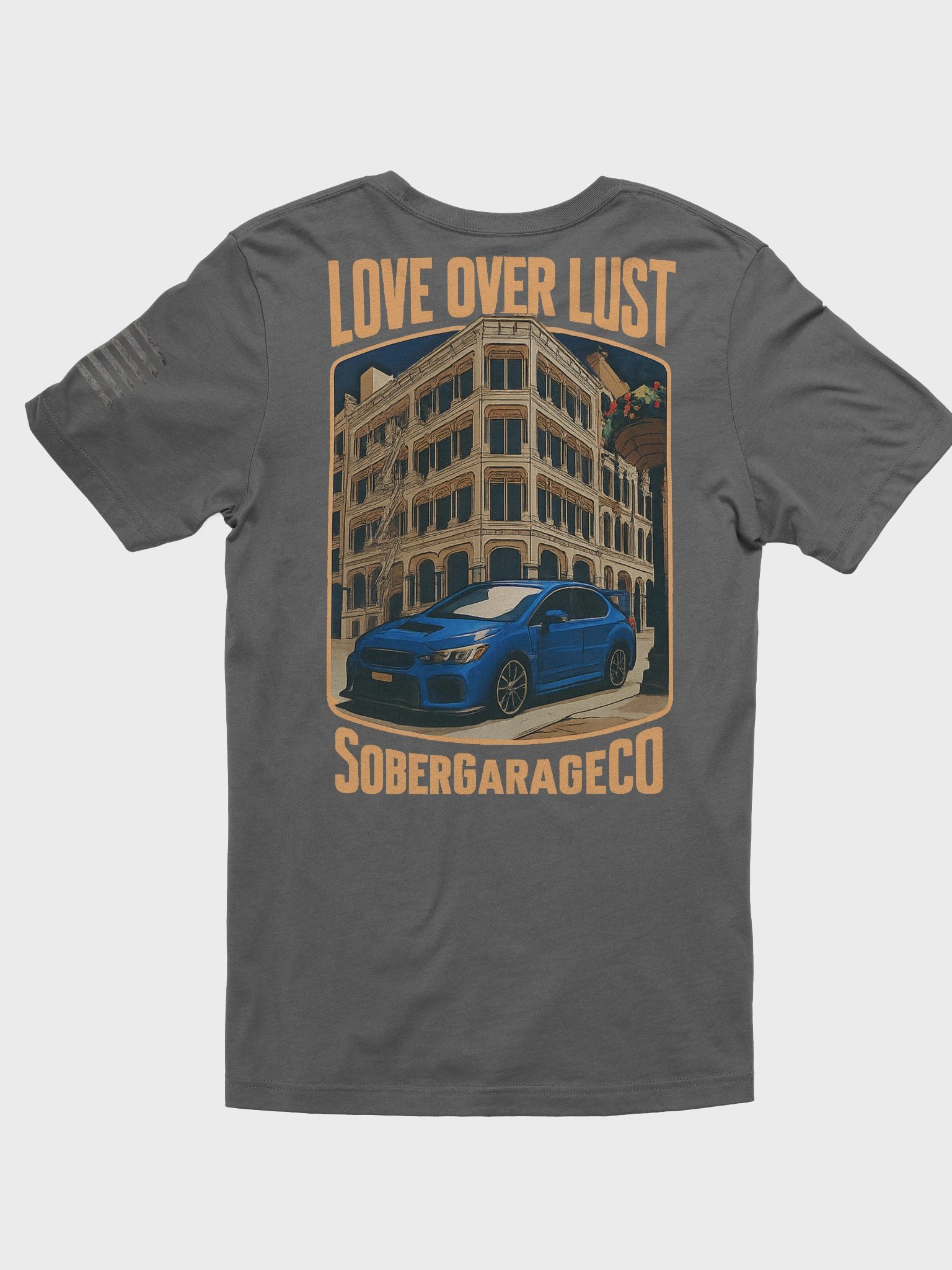 Subaru WRX STI Sober Garage CO Stylized T-Shirt product image (13)