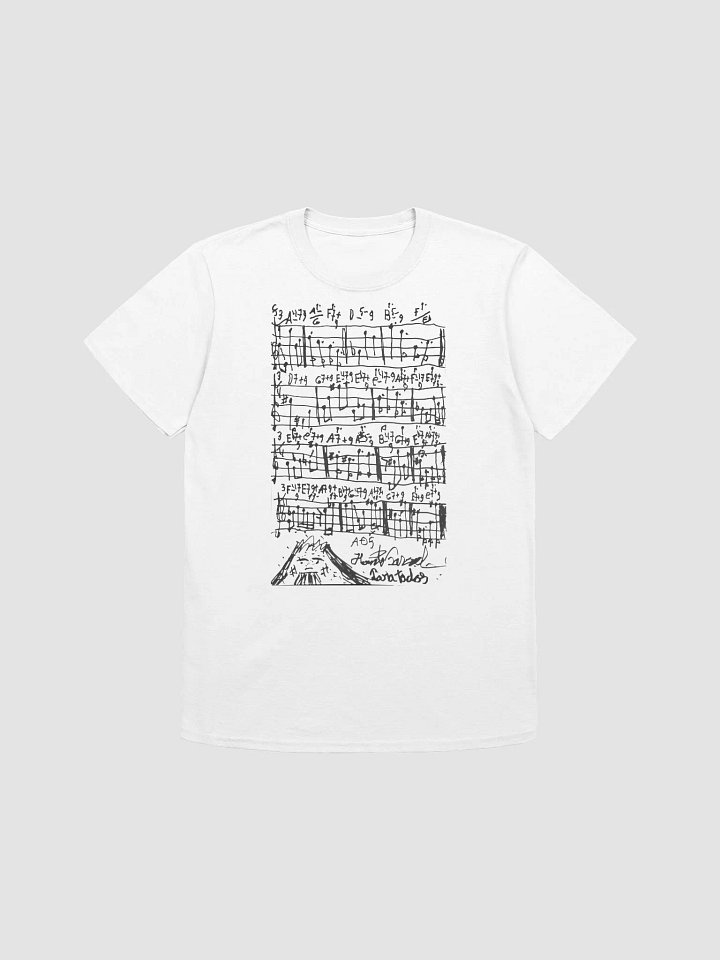 T-Shirt - Music Sheet by Hermeto Pascoal product image (1)