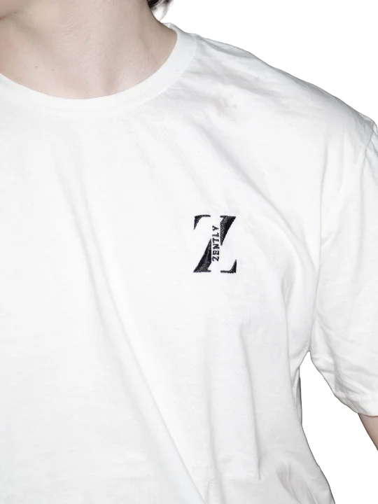White Embroidered T-Shirt - Core Collection product image (3)