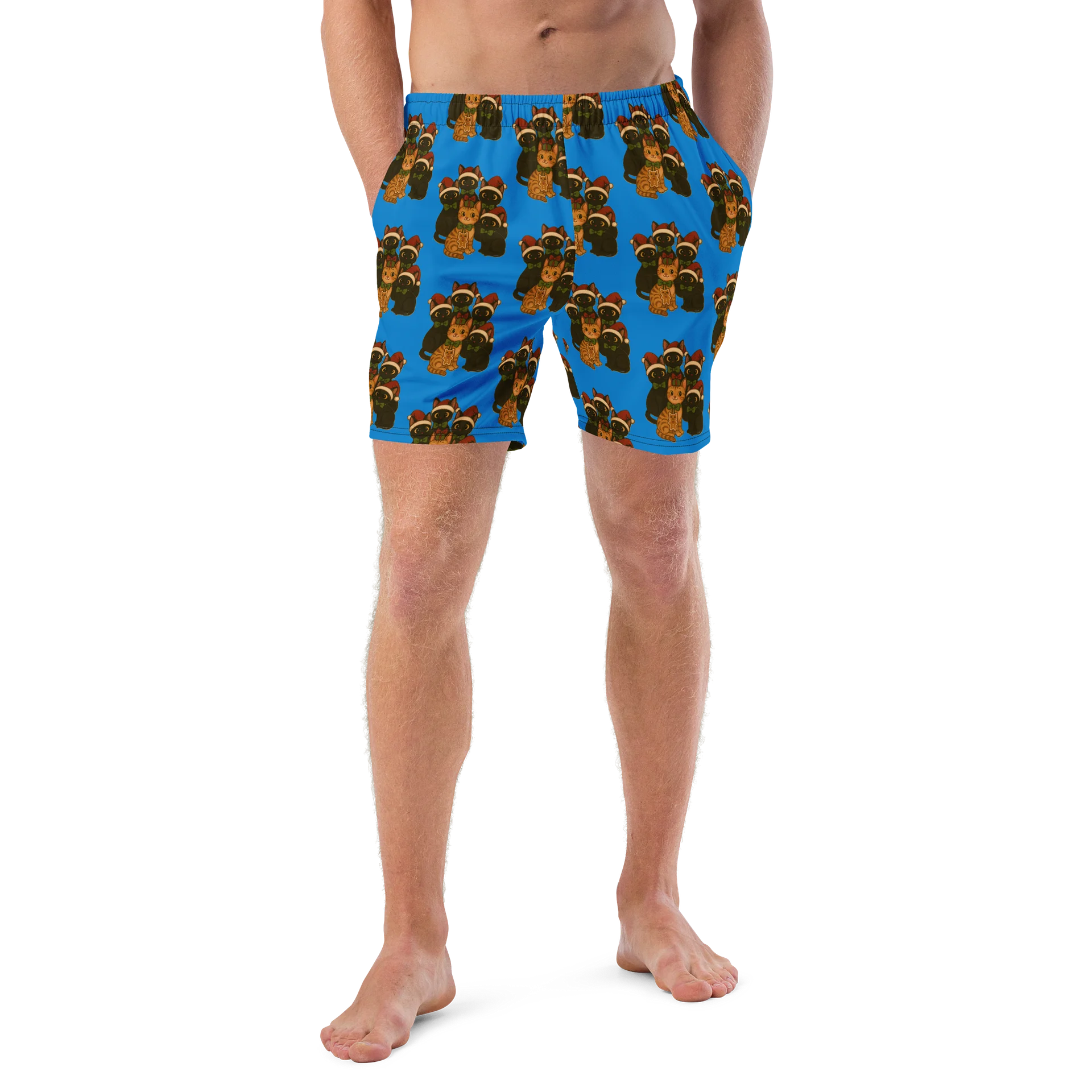 Cat brigade winter Swim Trunks product image (4)