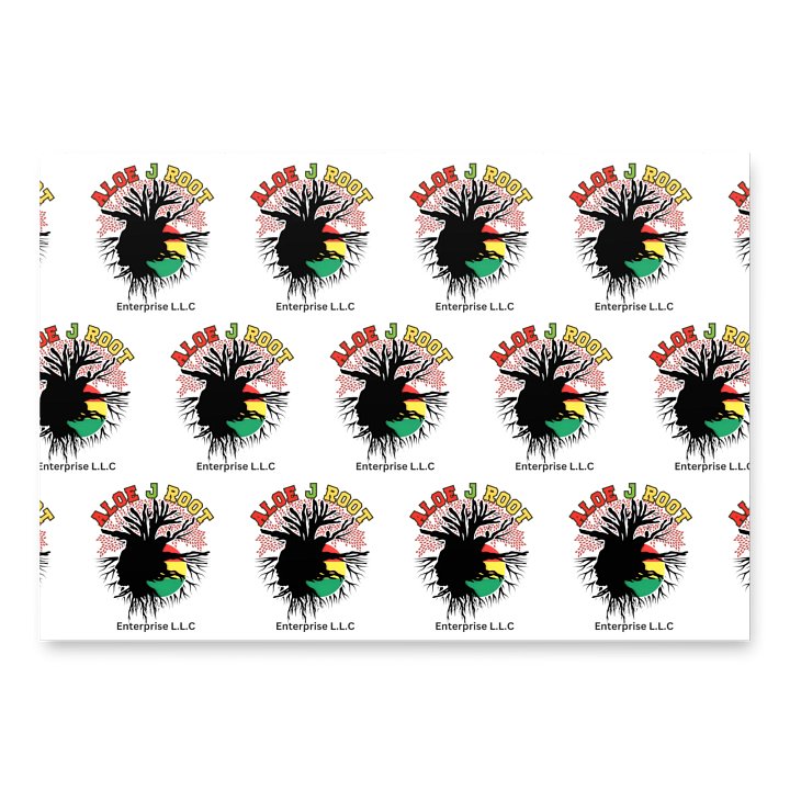 Aloe J Root Wrapping Paper Set product image (2)