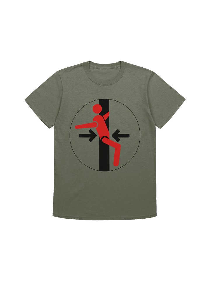Mind The Doors! Italian Railway Sign T-Shirt product image (1)