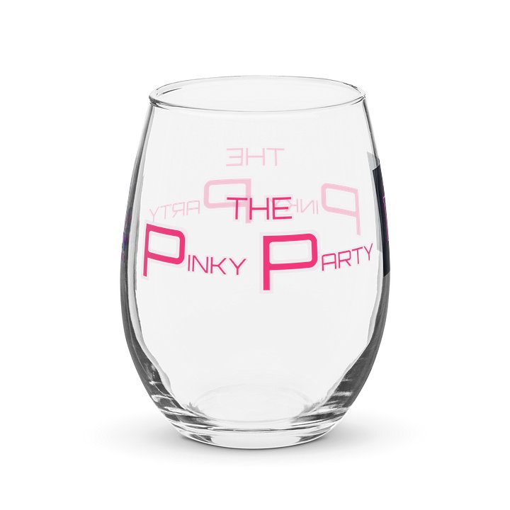 KDIPtv Pinky Party Wine Glass product image (2)