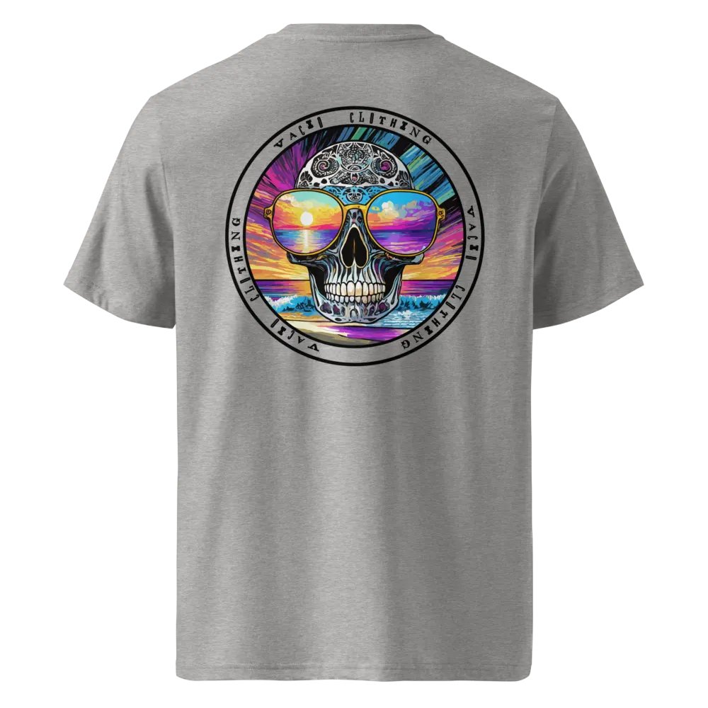 VACIO Sunset Mandala Skull T-Shirt product image (15)
