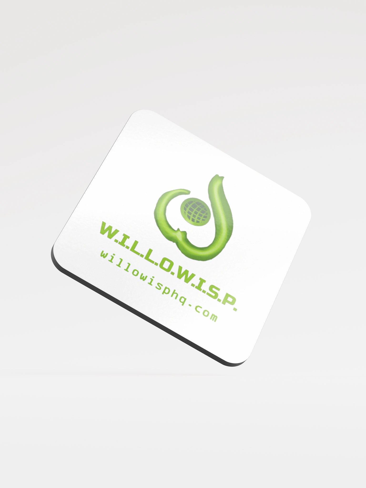 WILLOWISP Field Cork Coaster (white) product image (1)