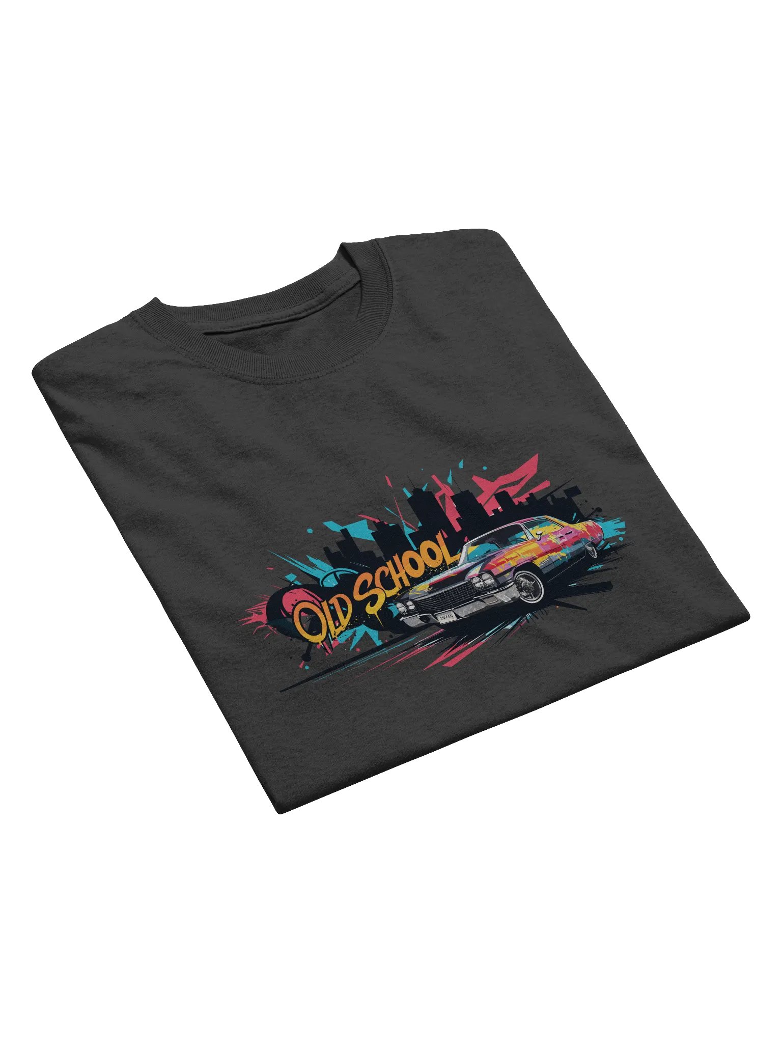 Old school car T-shirt product image (3)