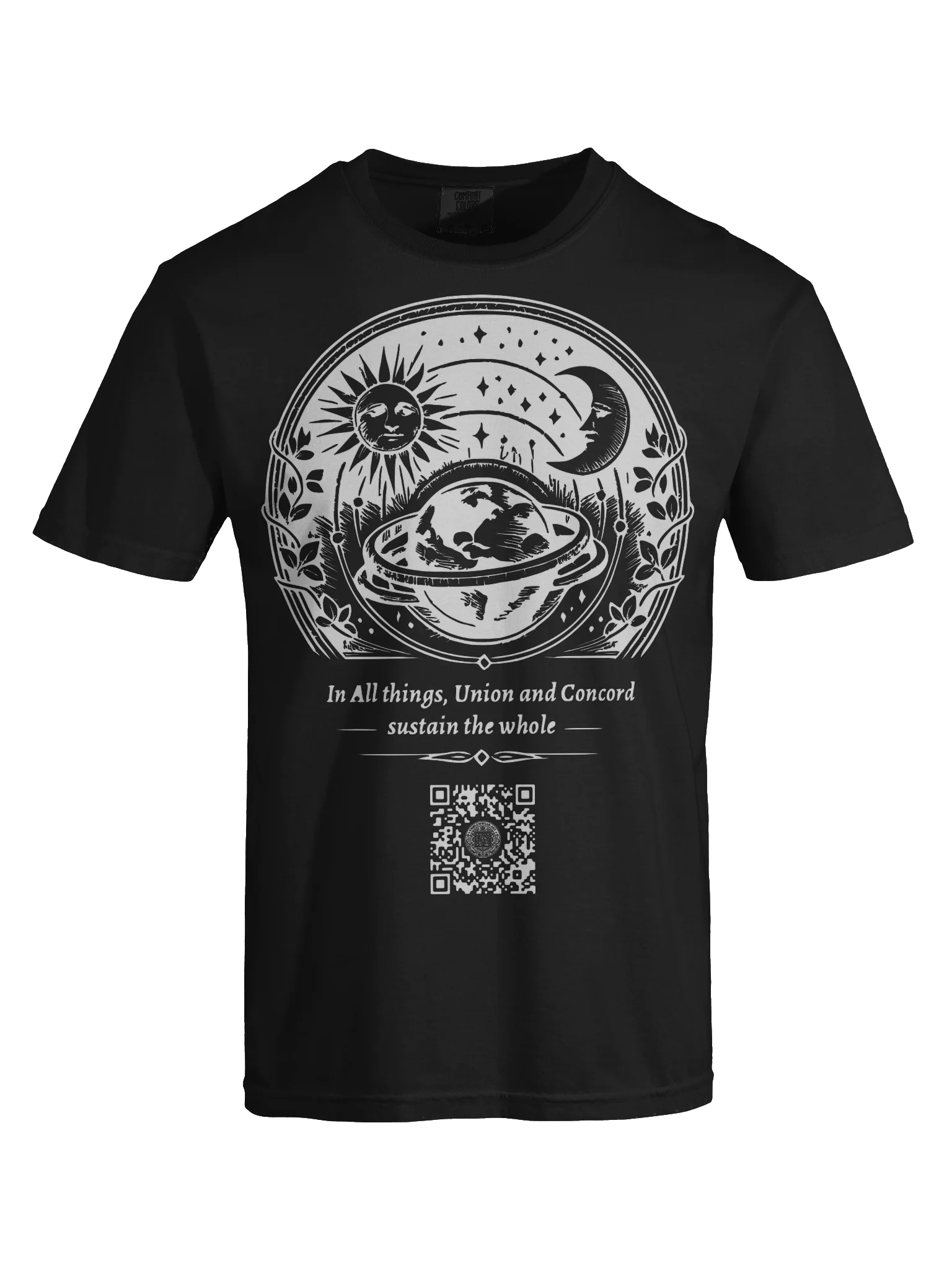 Gravity and Love (White on Black/Color) product image (7)