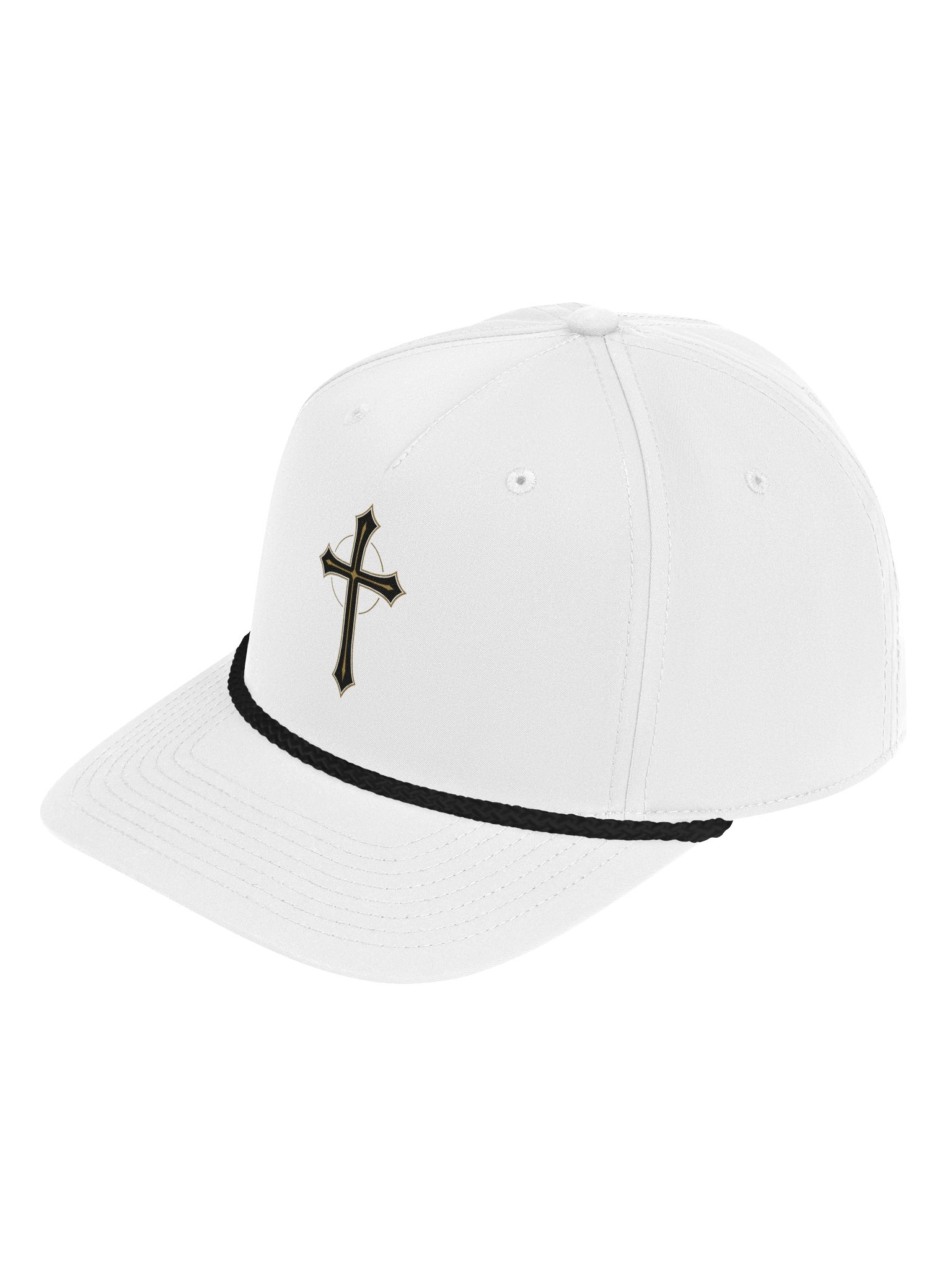 Gold Cross Rope Cap product image (3)