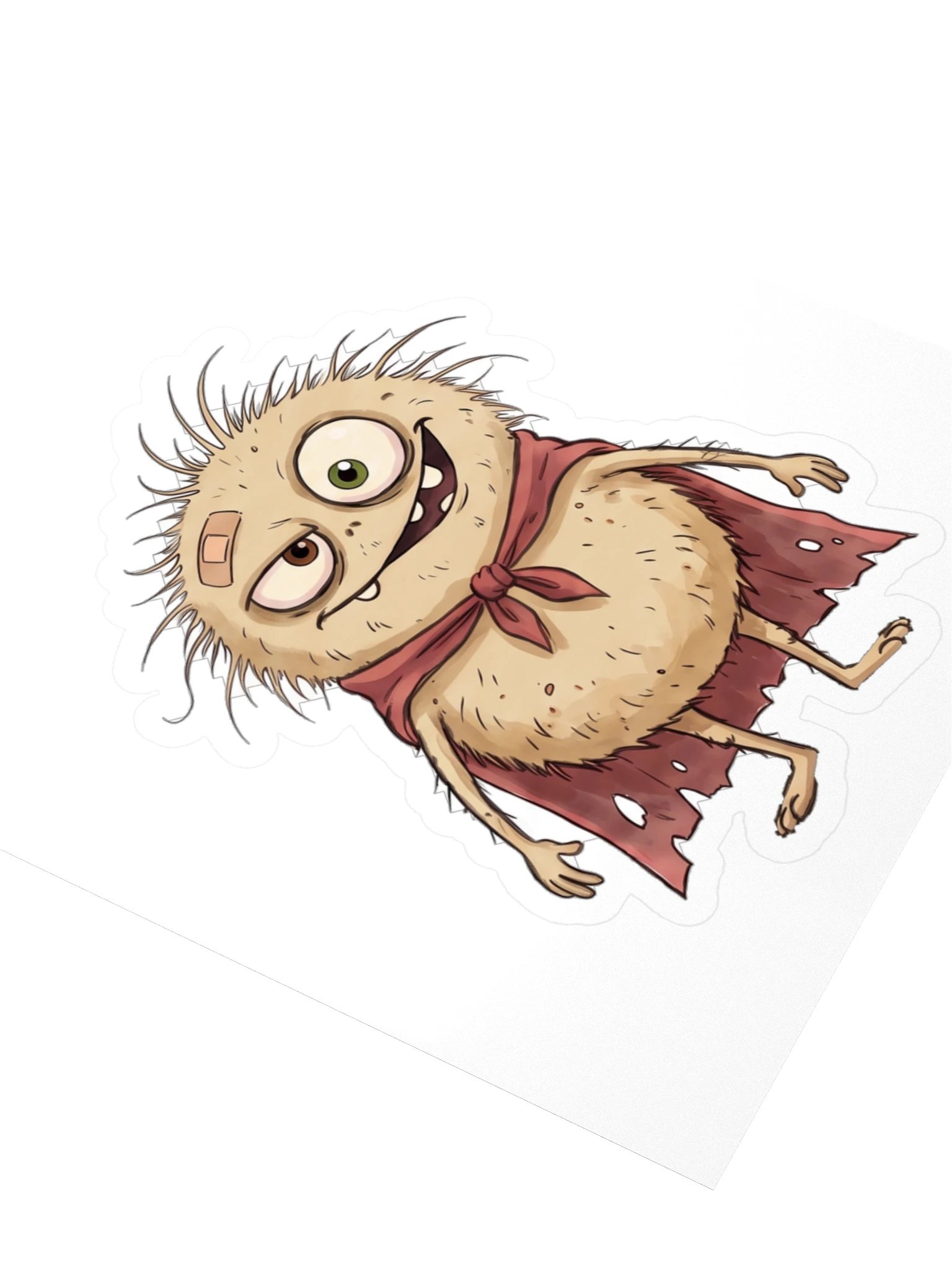 Dust Mite Superhero Sticker product image (3)